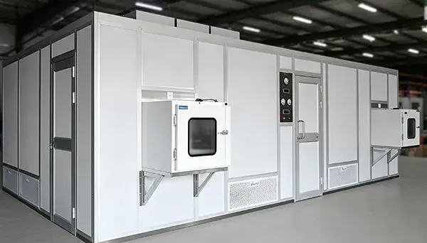 Modular Quick Cleanroom for Saudi Pharmaceutical Factory | ISO5 & ISO7 Prefabricated Clean Room Project